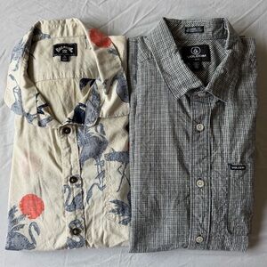 VGUC Mens Casual Button Down Shirts Bundle